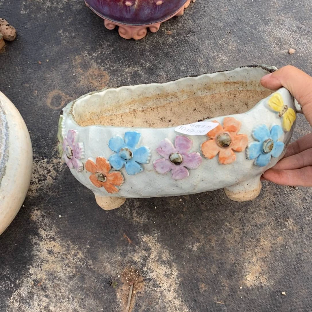 红陶用****990号多肉盆一个呀