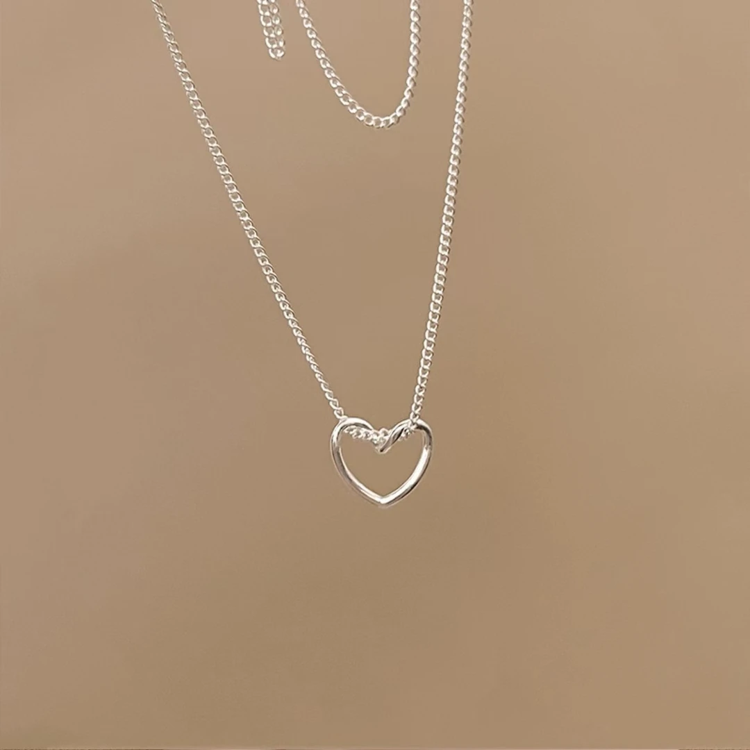 铜合金项链 小众精致少女风女多巴胺穿搭项链0139