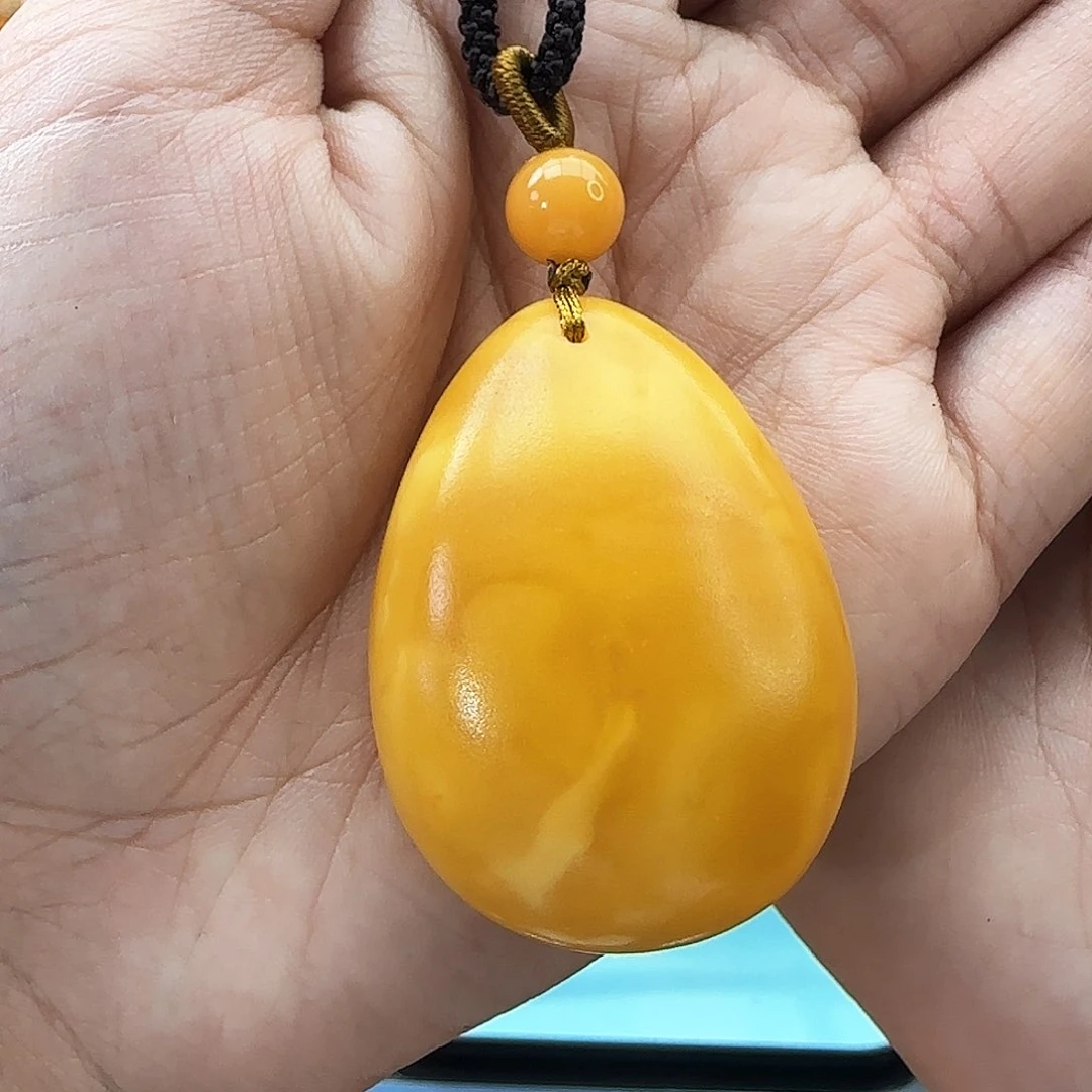 未镶嵌琥珀手链吊坠