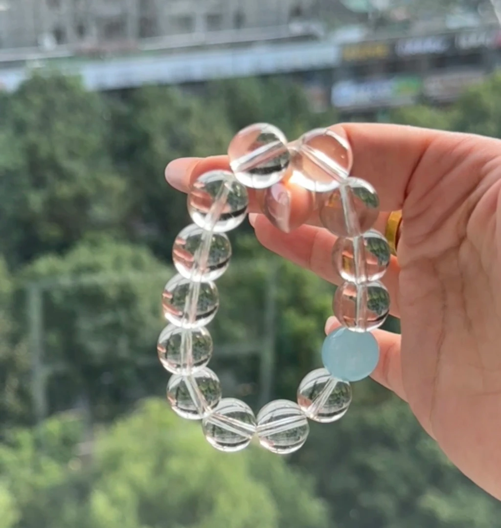 【小懒家】天然水晶【白水能量王】14咪大咪数白水