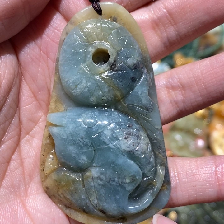 岫玉毛衣链未镶嵌