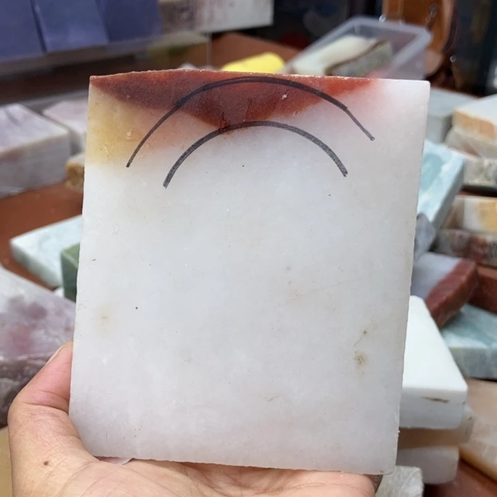 未镶嵌手镯石英岩玉鸿运当头