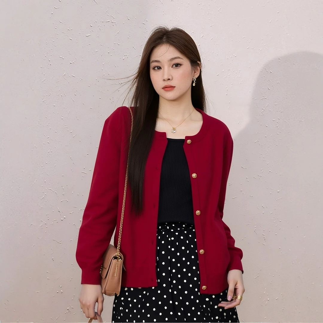 大码毛衣外套女装新款秋装气质长袖240斤胖MM针织开衫9183