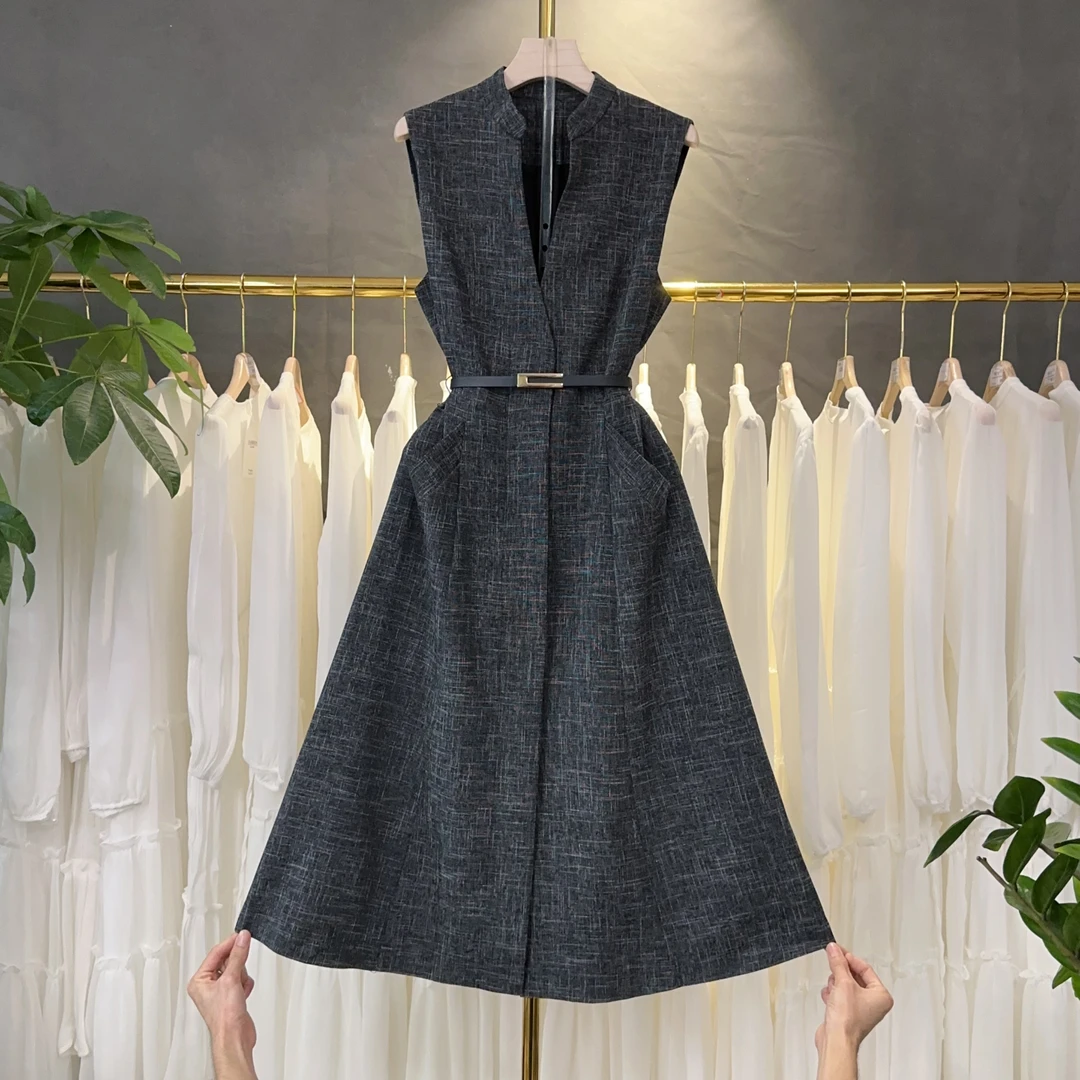 【RG2359】2025年春装新款时尚气质百搭减龄显瘦新款连衣裙