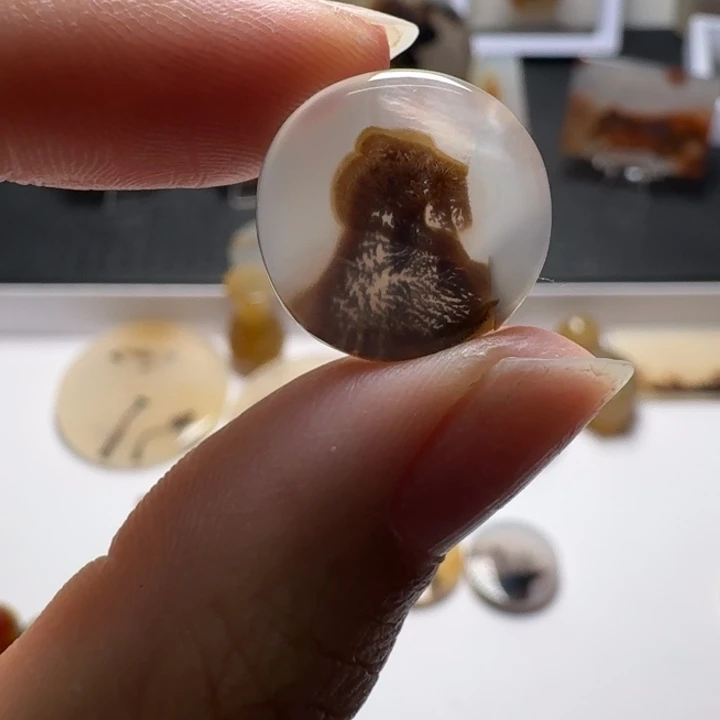 玛瑙/玉髓未镶嵌摆件