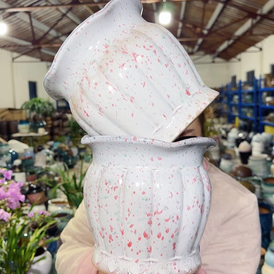 花盆紫砂高19口19