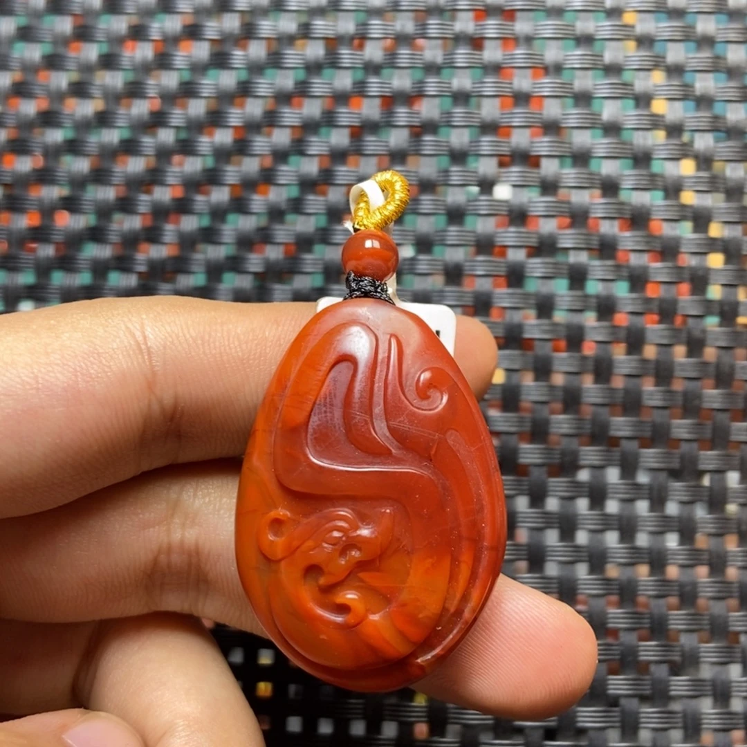 吊坠(不含链)未镶嵌南红玛瑙