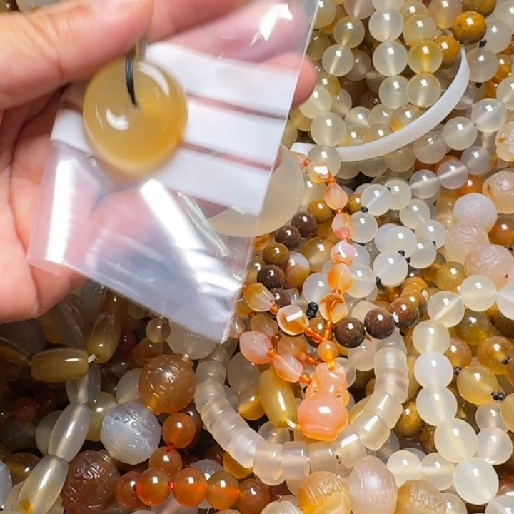 玛瑙/玉髓颈饰合金云**腾0049