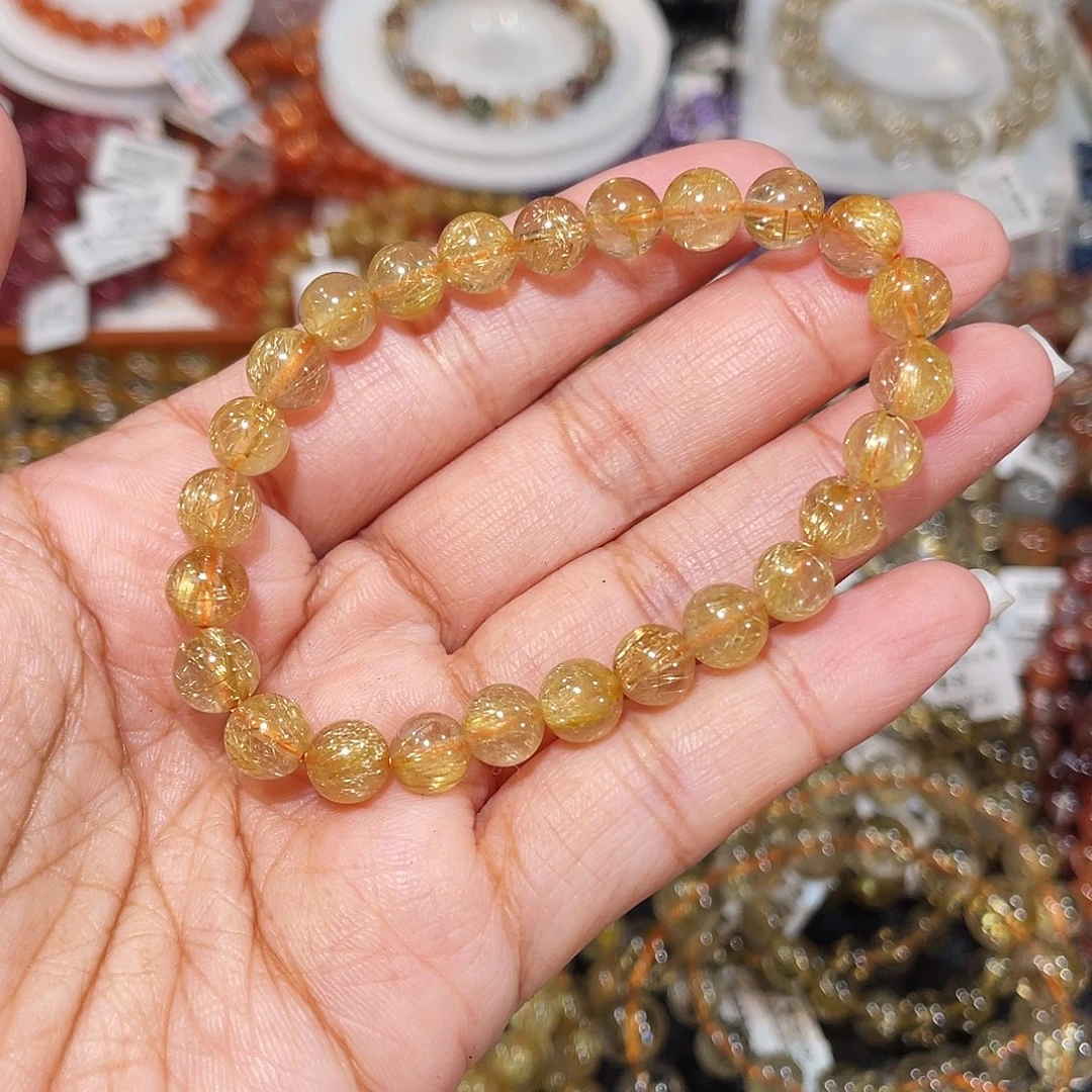 手串未镶嵌水晶金发7.8m