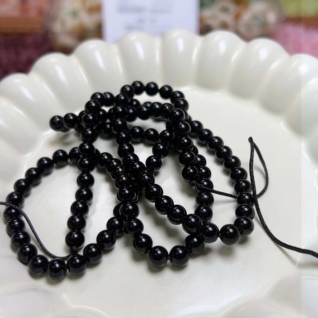 菩提根/象牙果吊坠卡6黄圆110颗