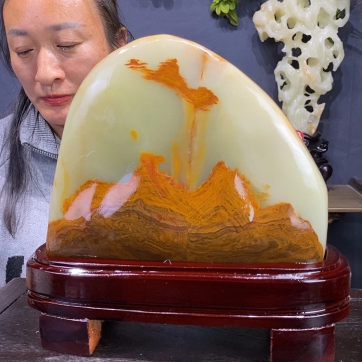 石材精品古青石摆件