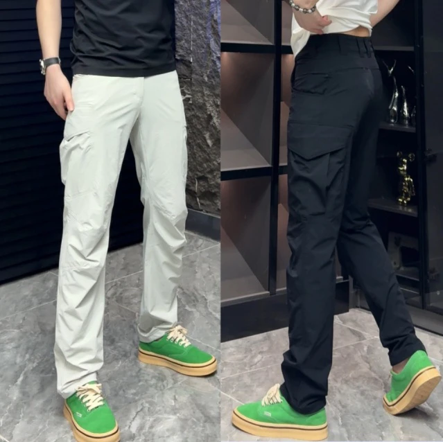 1141男士秋季户外休闲裤软壳冲峰裤百搭多口袋时尚旅行男裤子