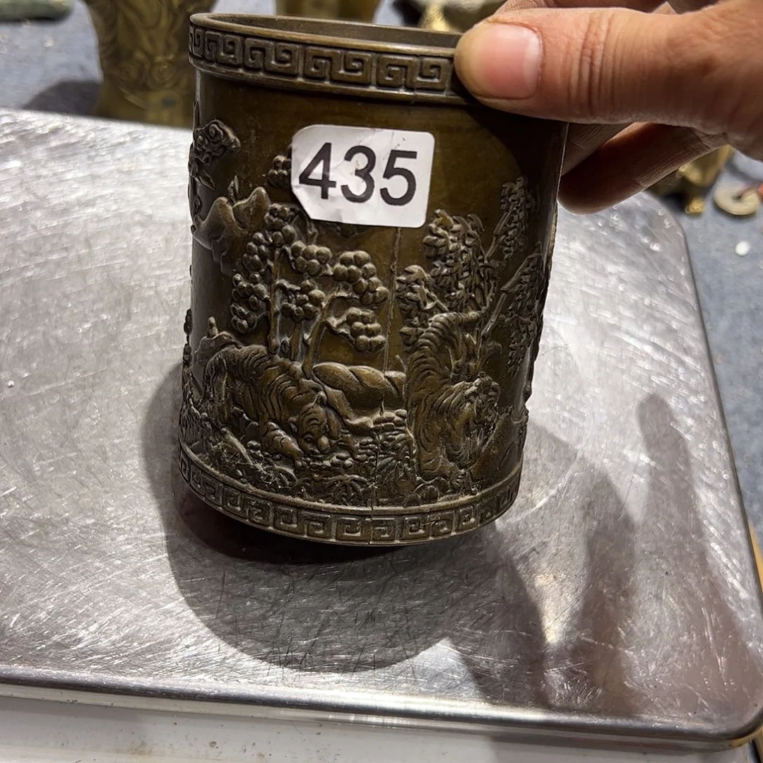 博微瑕疵黄铜摆件工艺品