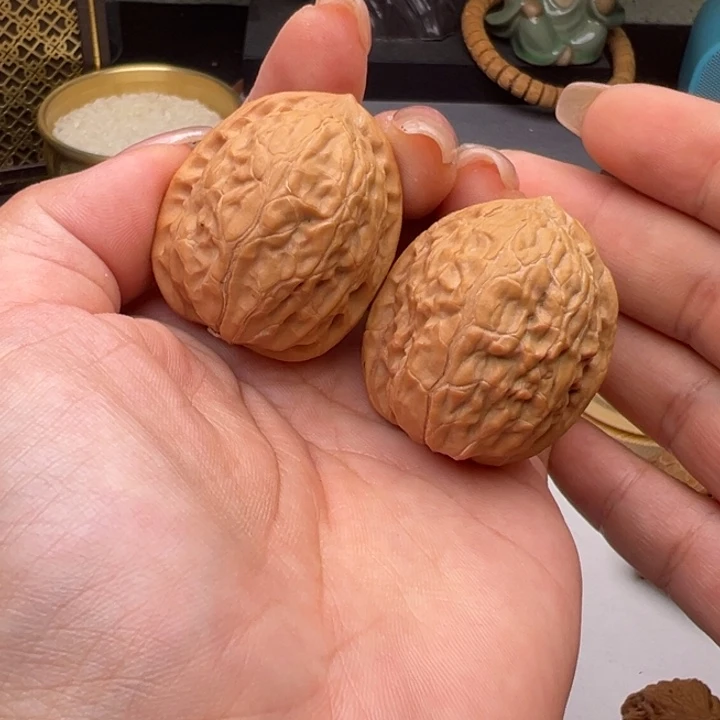 文玩核桃把件静35舍利子全品