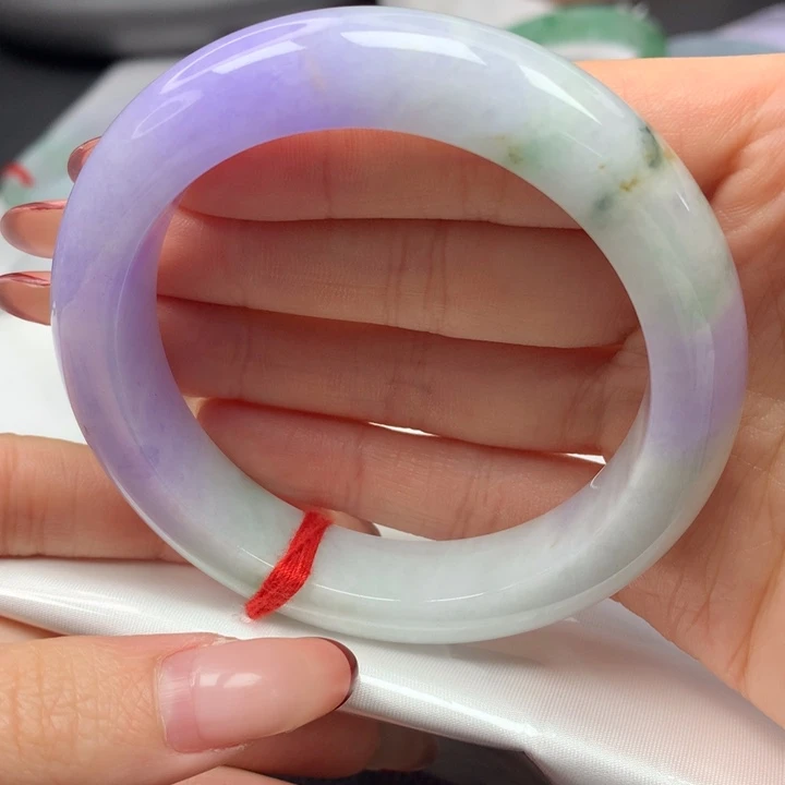 翡翠手镯未镶嵌58正圈