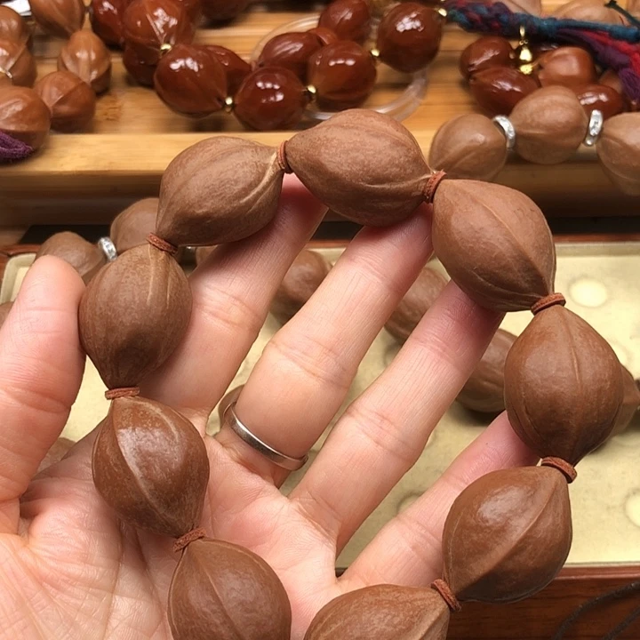 手串橄榄核梅林铁核20 X30头精品老核