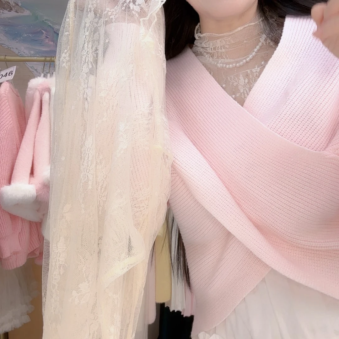 蕾丝内搭软软的好看