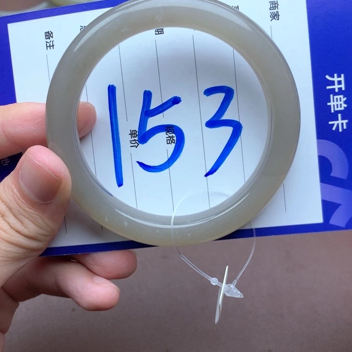 和田玉手镯未镶嵌57