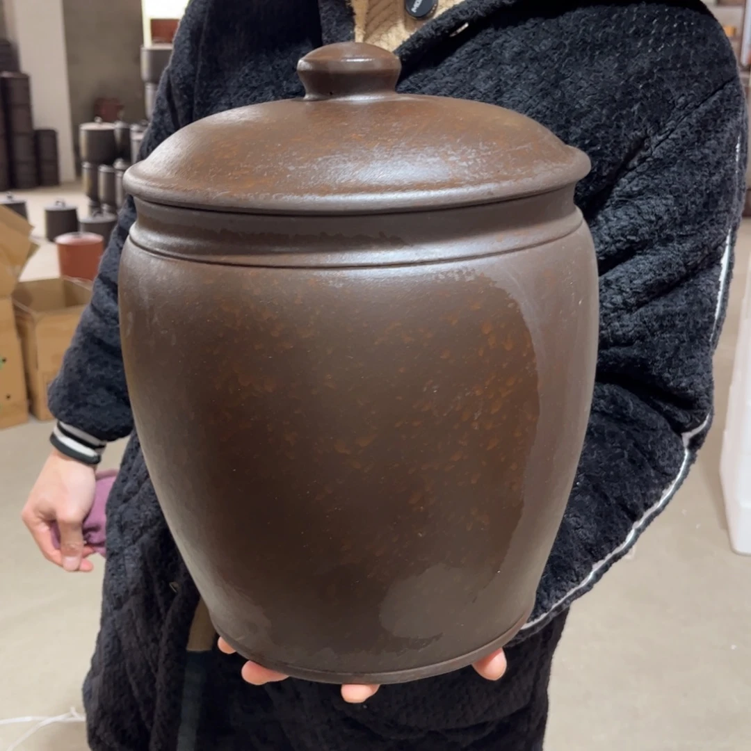 茶叶罐紫砂10 饼茶叶罐