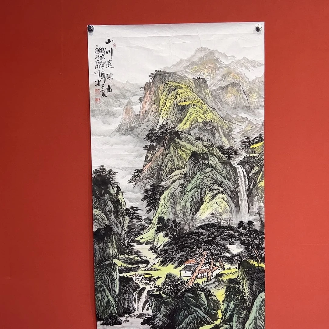 国画李川浦画家作品