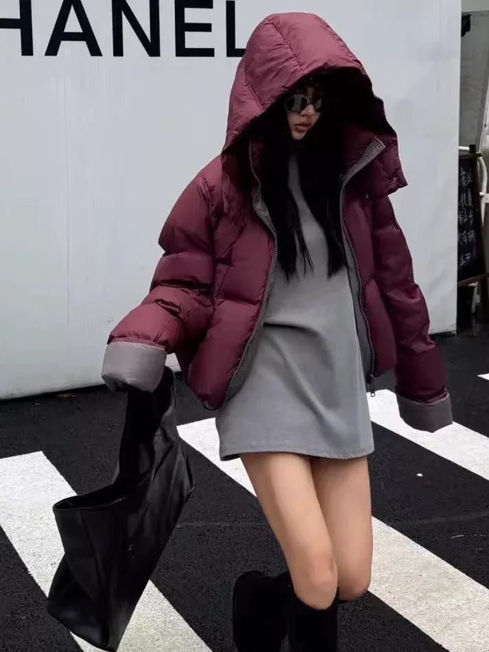 连帽冬季防水女装运动街头风短款288631