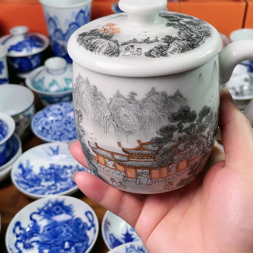 【闪购商品】杯璞*全手工手绘景德镇