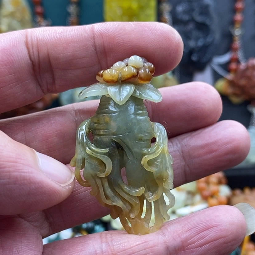 【闪购商品】未镶嵌岫玉吊坠