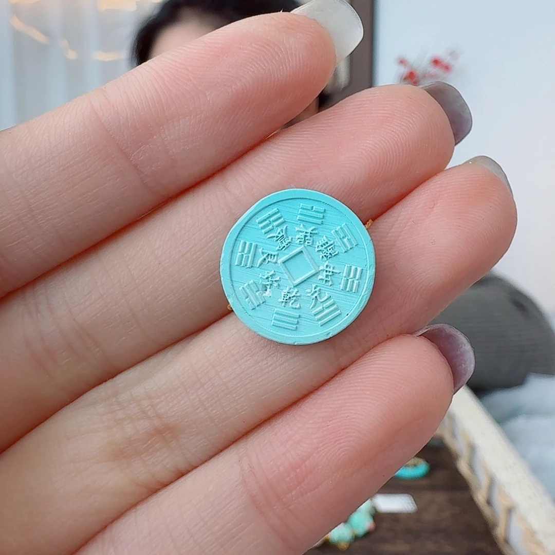 天***错绿松石未镶嵌珠宝奇石