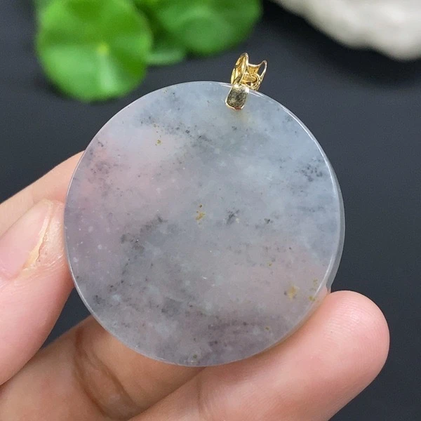 A56-天然A货翡翠-无事牌