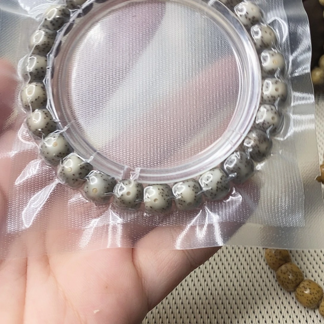 吊坠星月菩提石玉大眼单圈98
