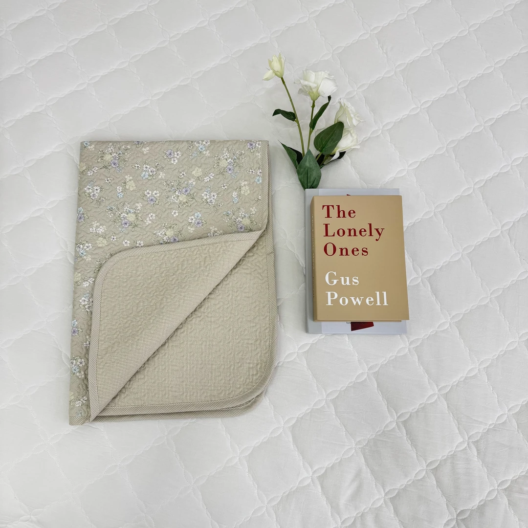 【紫薇】70×100双面纯棉精梳棉印花生理垫 护理垫 飘窗垫 坐垫一条