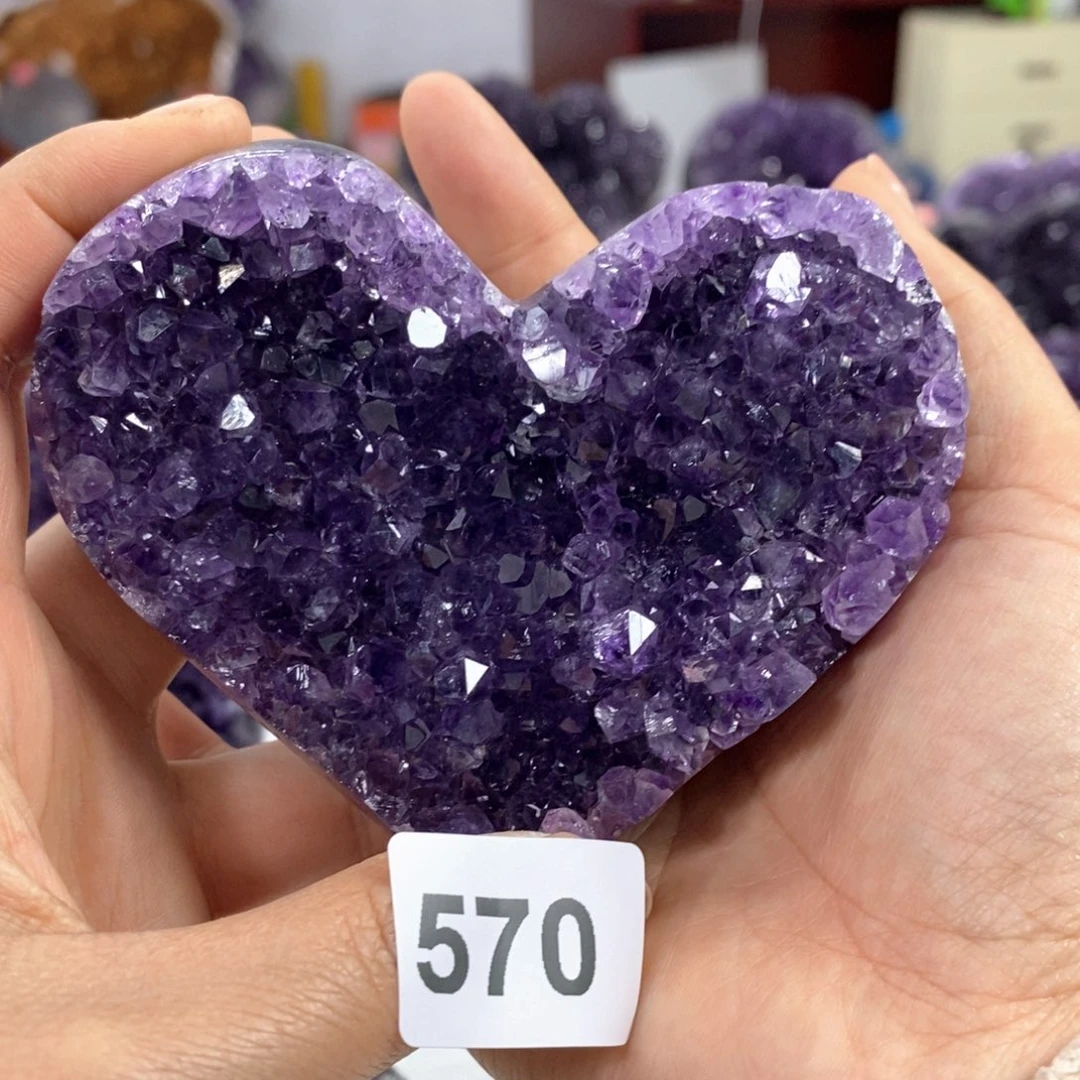 紫晶大型摆件（非配饰）未镶嵌