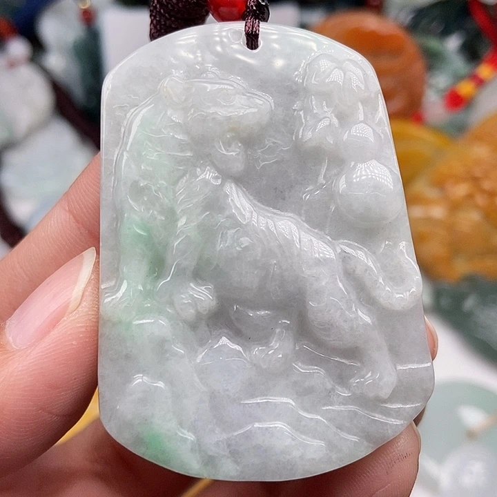 未镶嵌挂件翡翠翡翠
