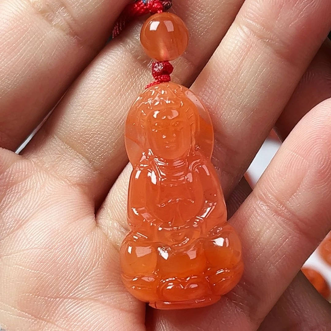 南红玛瑙珠宝奇石未镶嵌吊坠