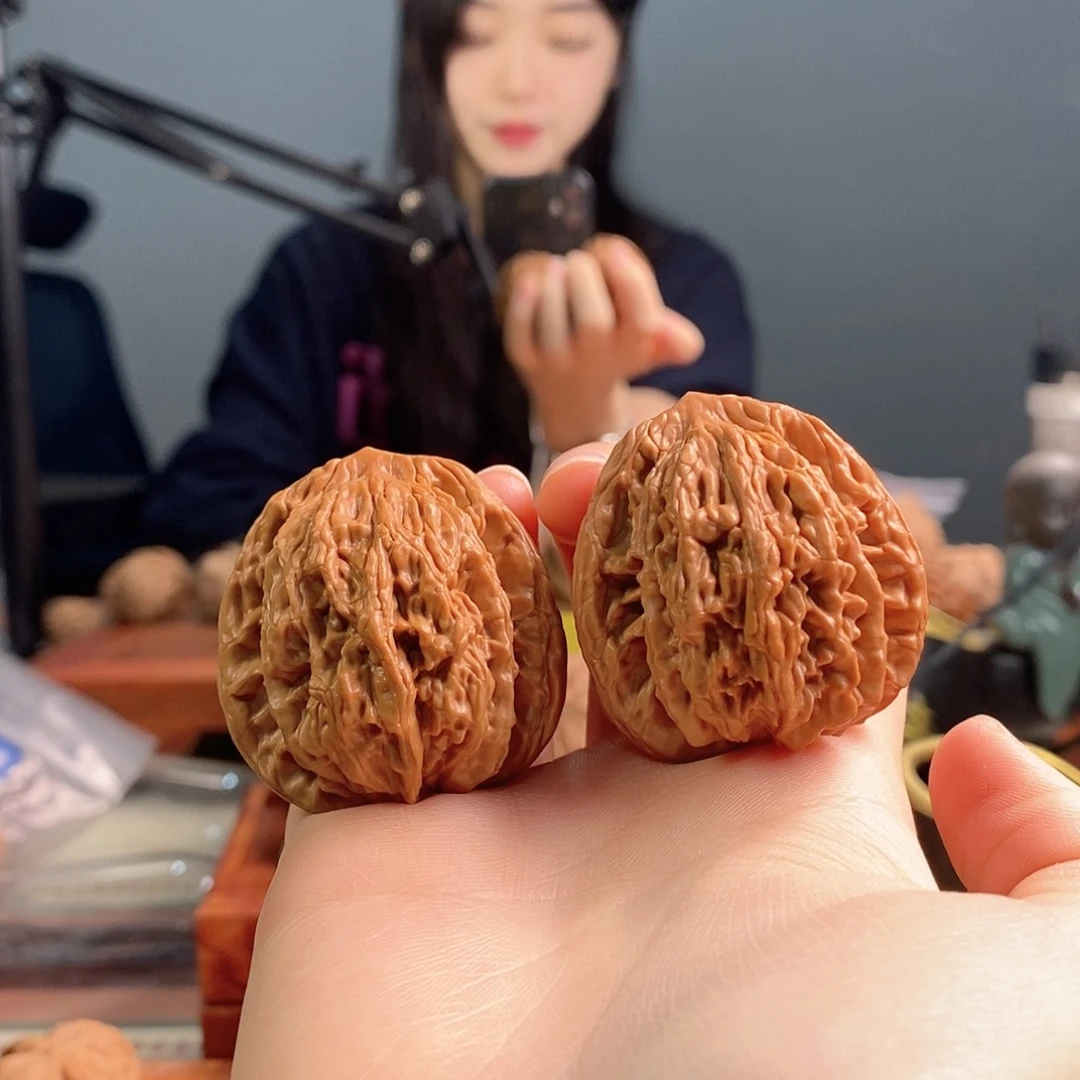 吊坠文玩核桃虎头