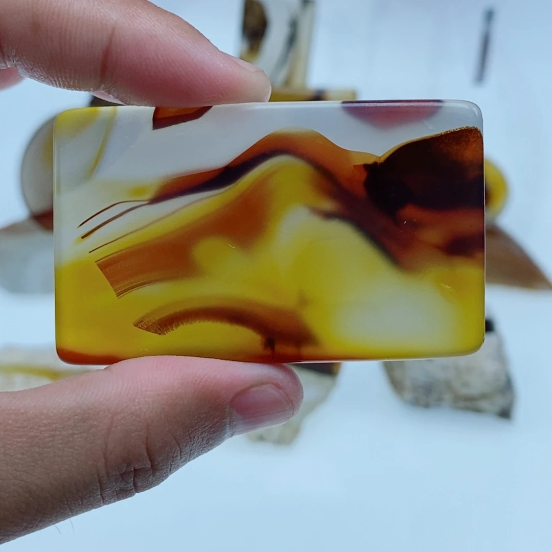 玛瑙/玉髓未镶嵌珠宝半成品