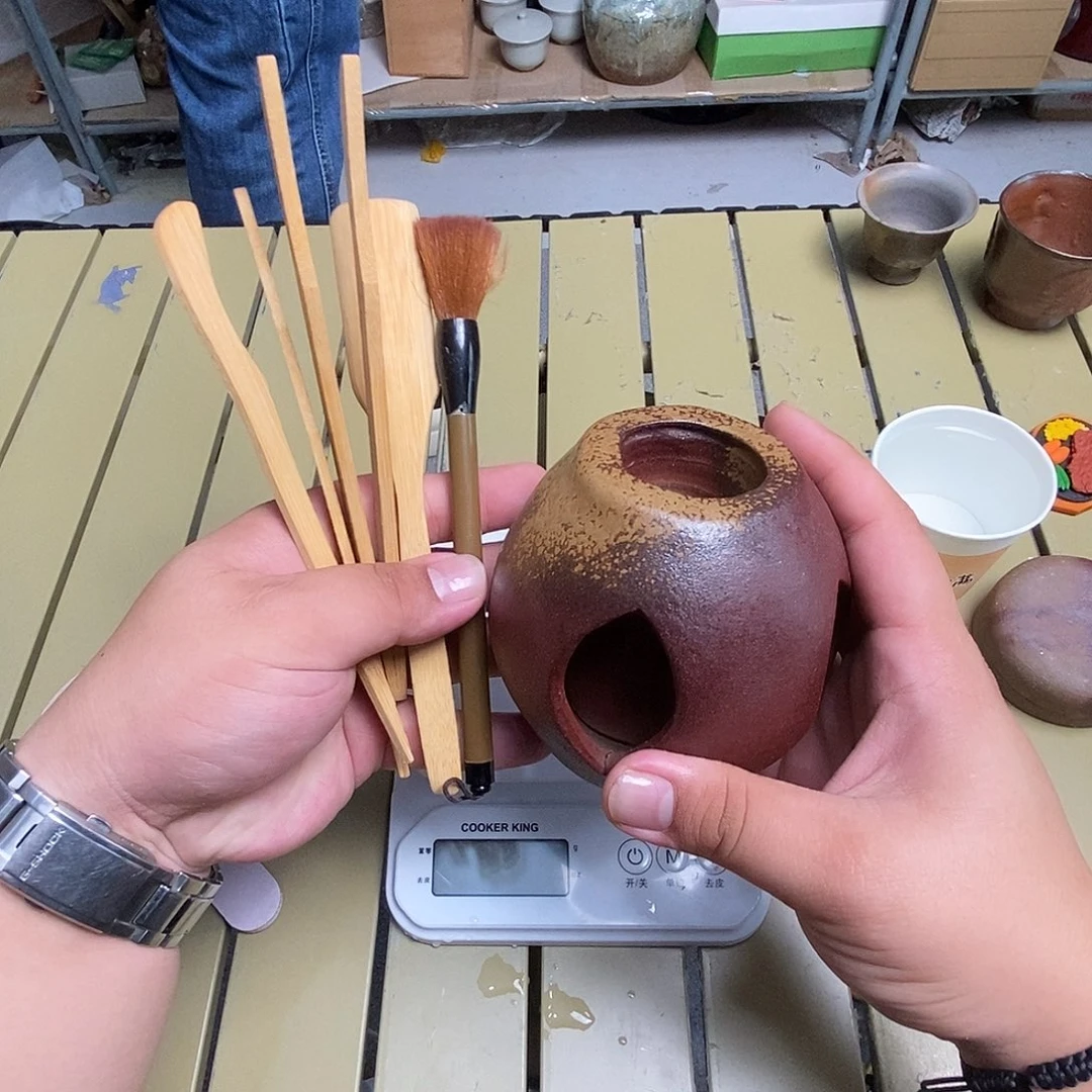 备前烧茶具套装默认微瑕不退不换看好在拍