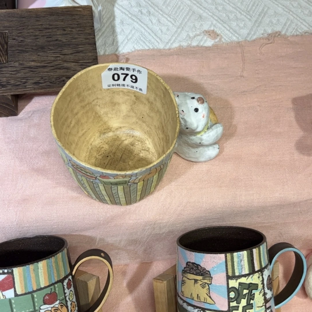 对***对摆件79陶瓷陶瓷天v