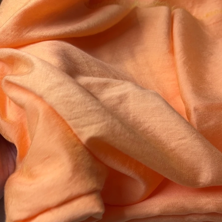 棉混纺橘色人鱼姬2米