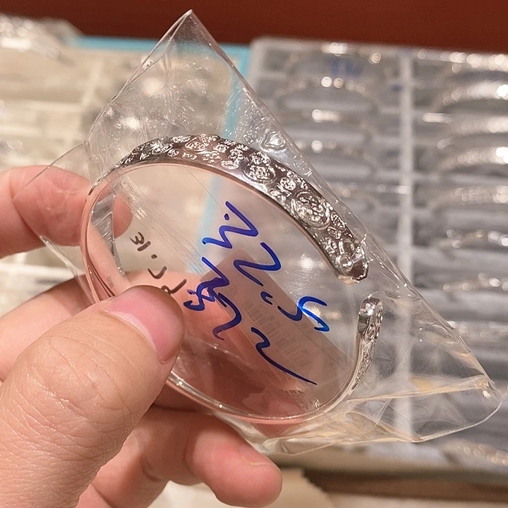 足银足银手镯足银手镯