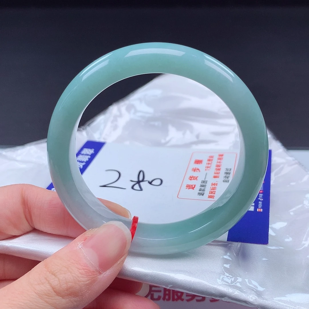 翡翠手镯未镶嵌54 001470