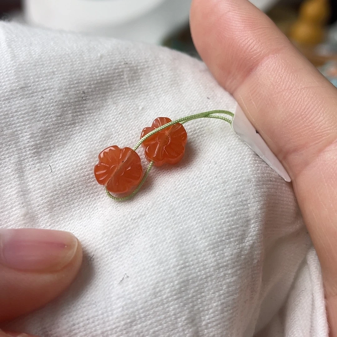 南红玛瑙未镶嵌配饰