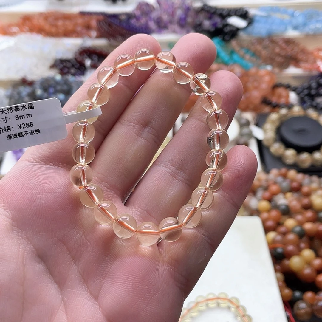水晶手链未镶嵌天然