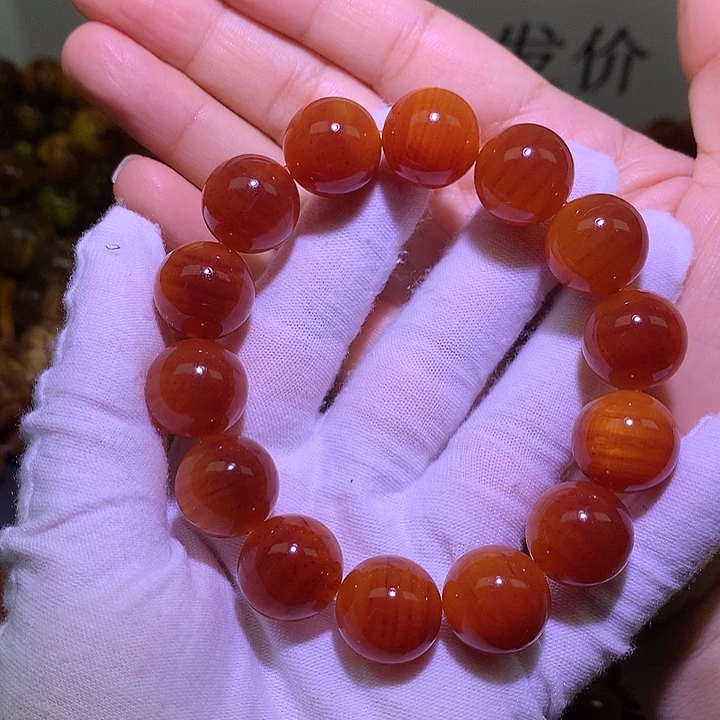 松木（琥珀木）手串/手链1.6 包浆高货