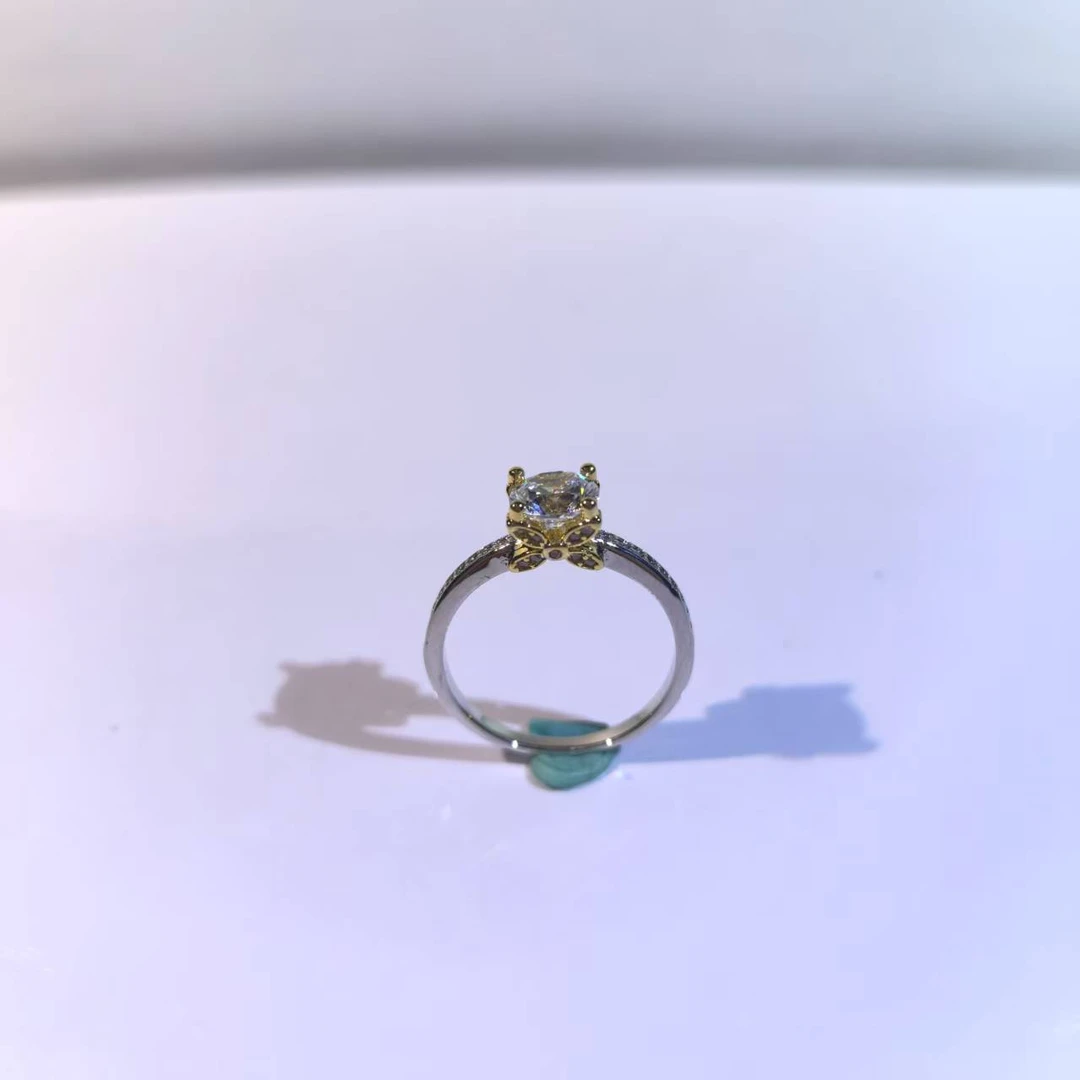 戒指 【乾诚严选】时尚百搭永结同心闭口一卡戒指-W349