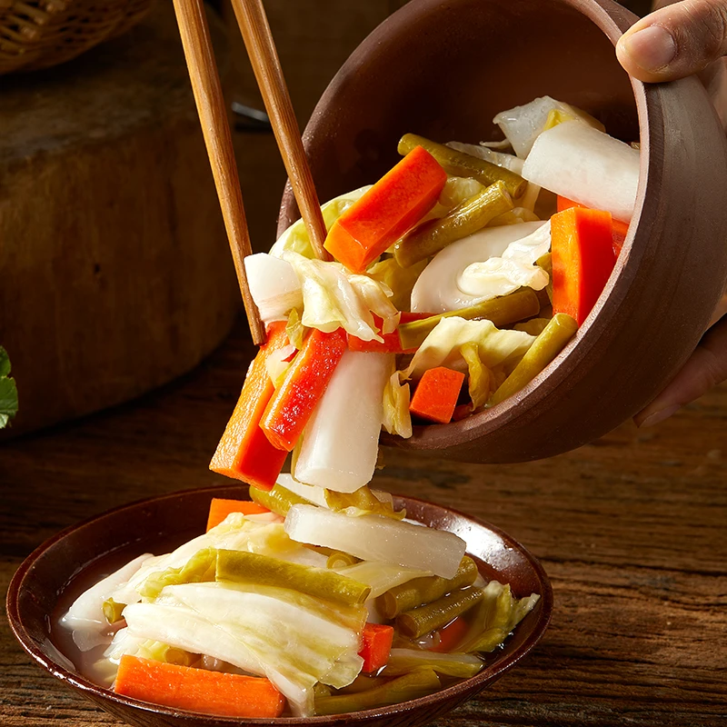 吉香居四川泡菜【大日期】泡仔姜乳酸菌发酵制作减盐低脂又好吃