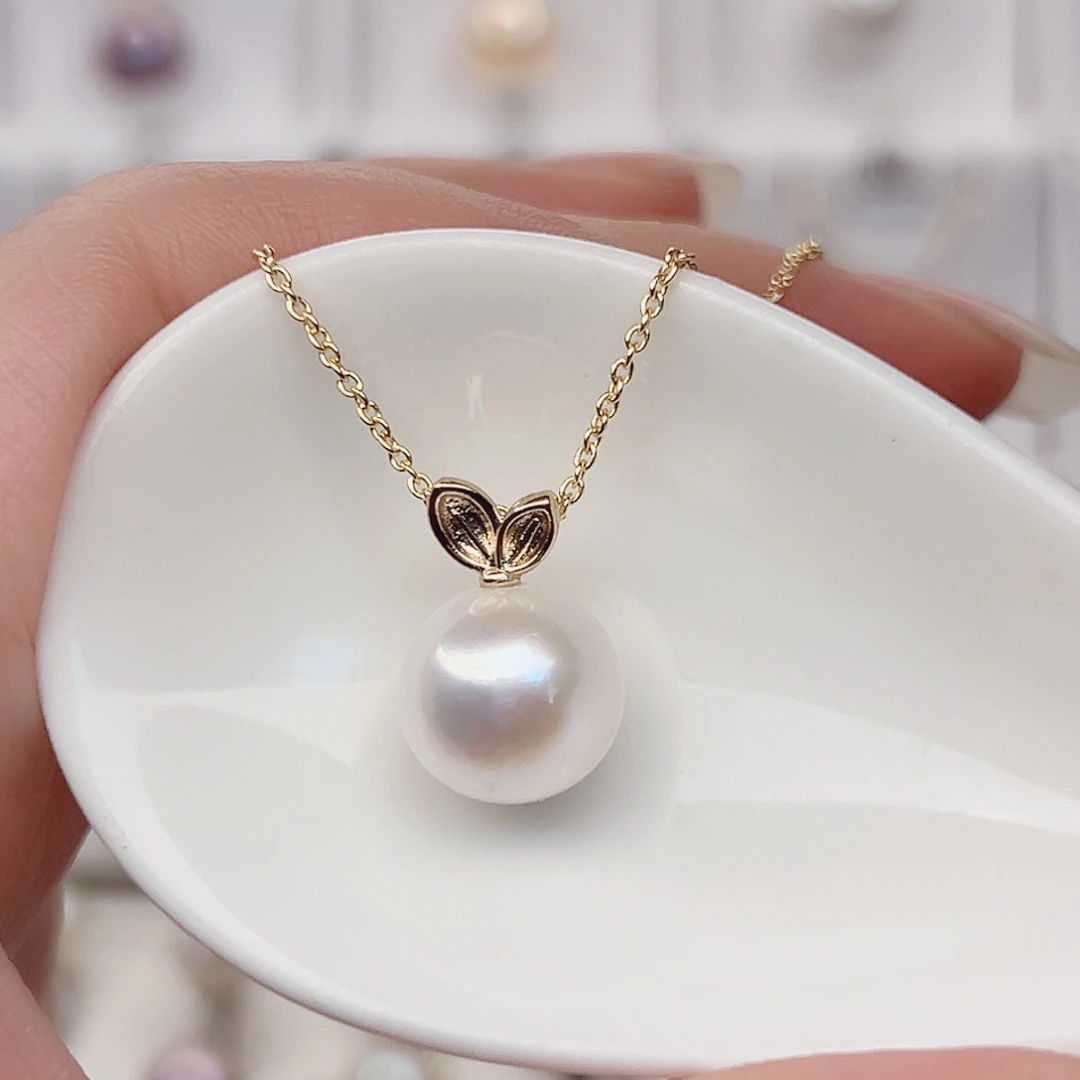 淡水珍珠未镶嵌吊坠(赠链)