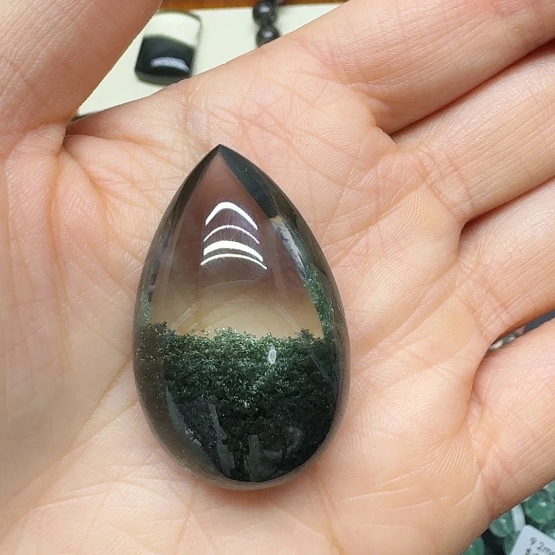 水晶未镶嵌吊坠(赠链)