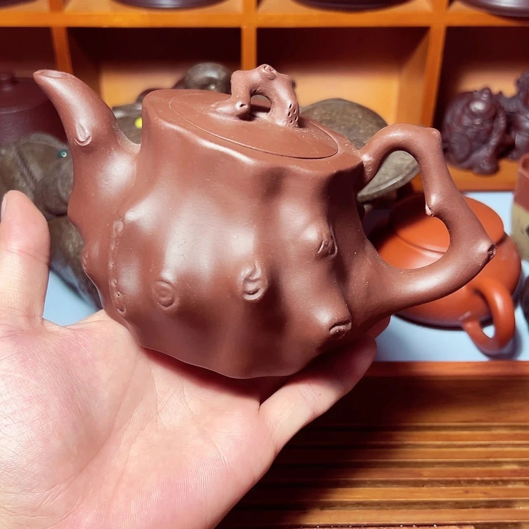 茶壶紫砂宜兴原矿紫砂壶手工制作