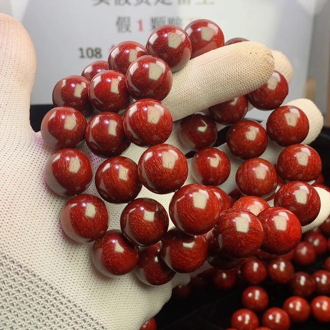 小叶紫檀手串/手链18原汁原味超级顶泥13颗